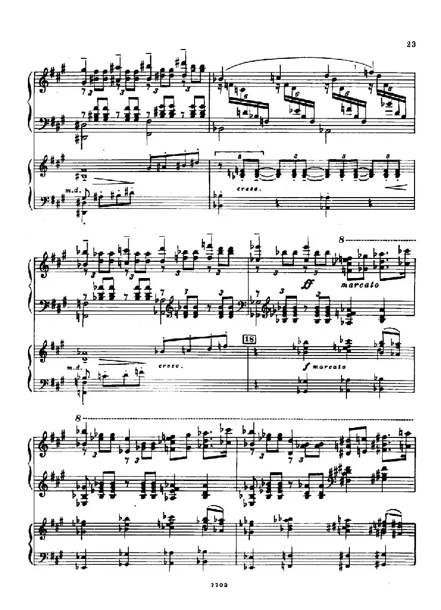 升f小调第一钢琴协奏曲 Op.1（双钢琴版）