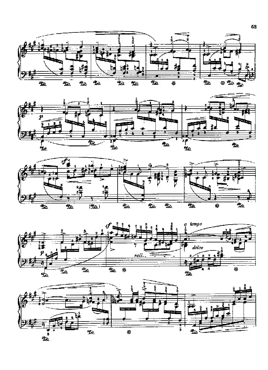 53首以肖邦练习曲为素材而作的练习曲（No.18A）