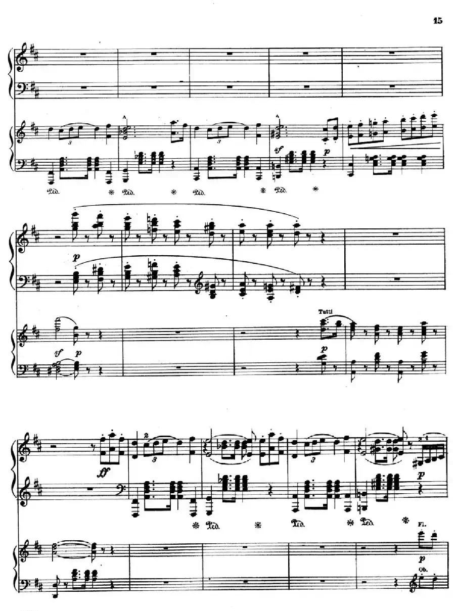 Capriccio Brillante in B Major Op.22（B大调华丽随想曲·双钢琴）