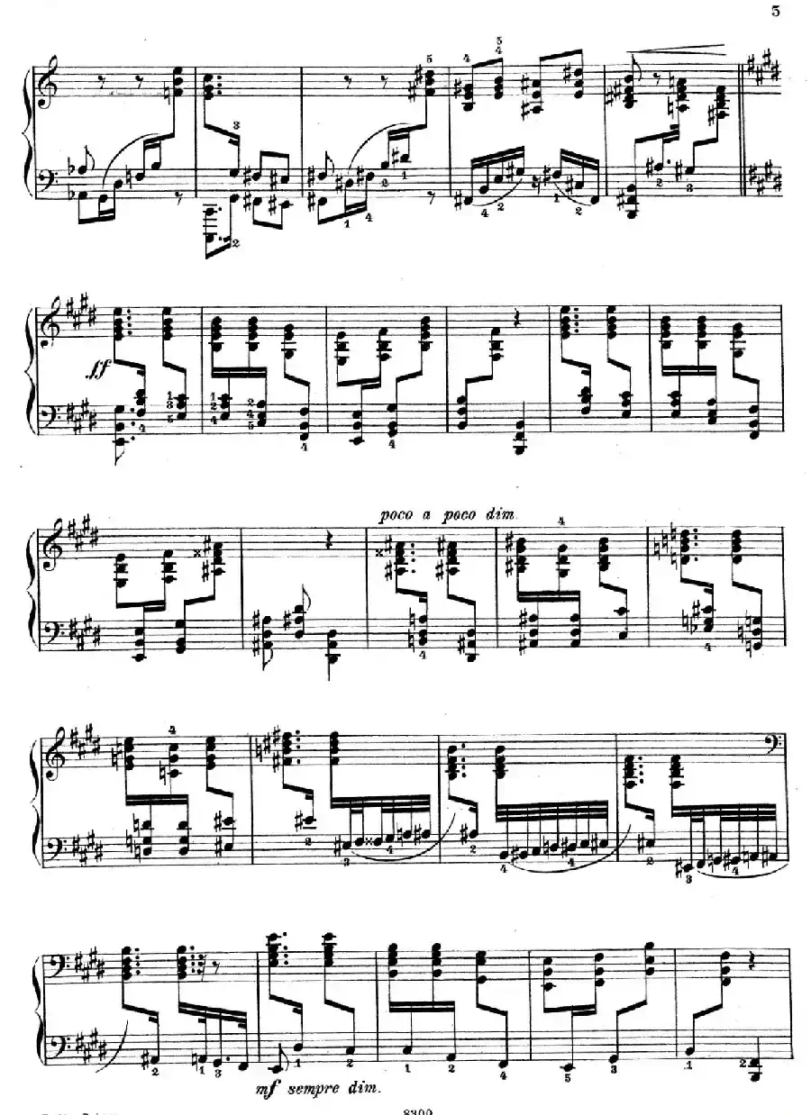 Six Pieces Op.32（6首小品·1. 怪诞进行曲）