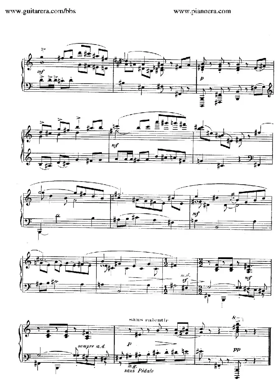 15 Improvisations（15首即兴曲·Ⅲ）