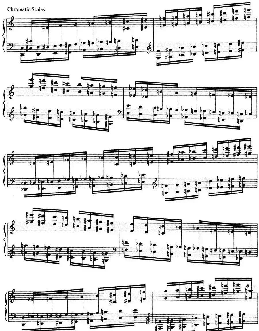Technical Exercises S.146（李斯特钢琴技巧练习 BOOK Ⅷ）