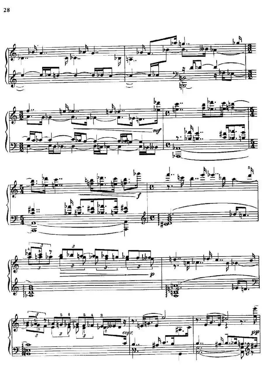 降e小调钢琴奏鸣曲 Op.26 v.1