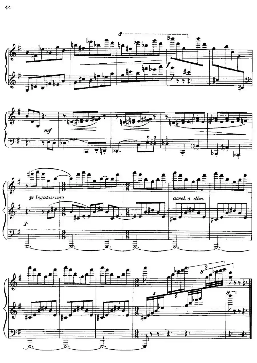 塞缪尔·巴伯 - 降e小调钢琴奏鸣曲 op.26 v.2