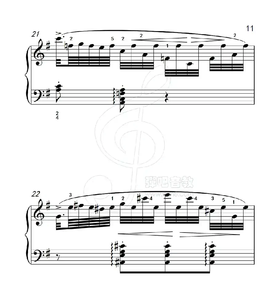 练习曲 58(克拉莫钢琴练习曲60首)