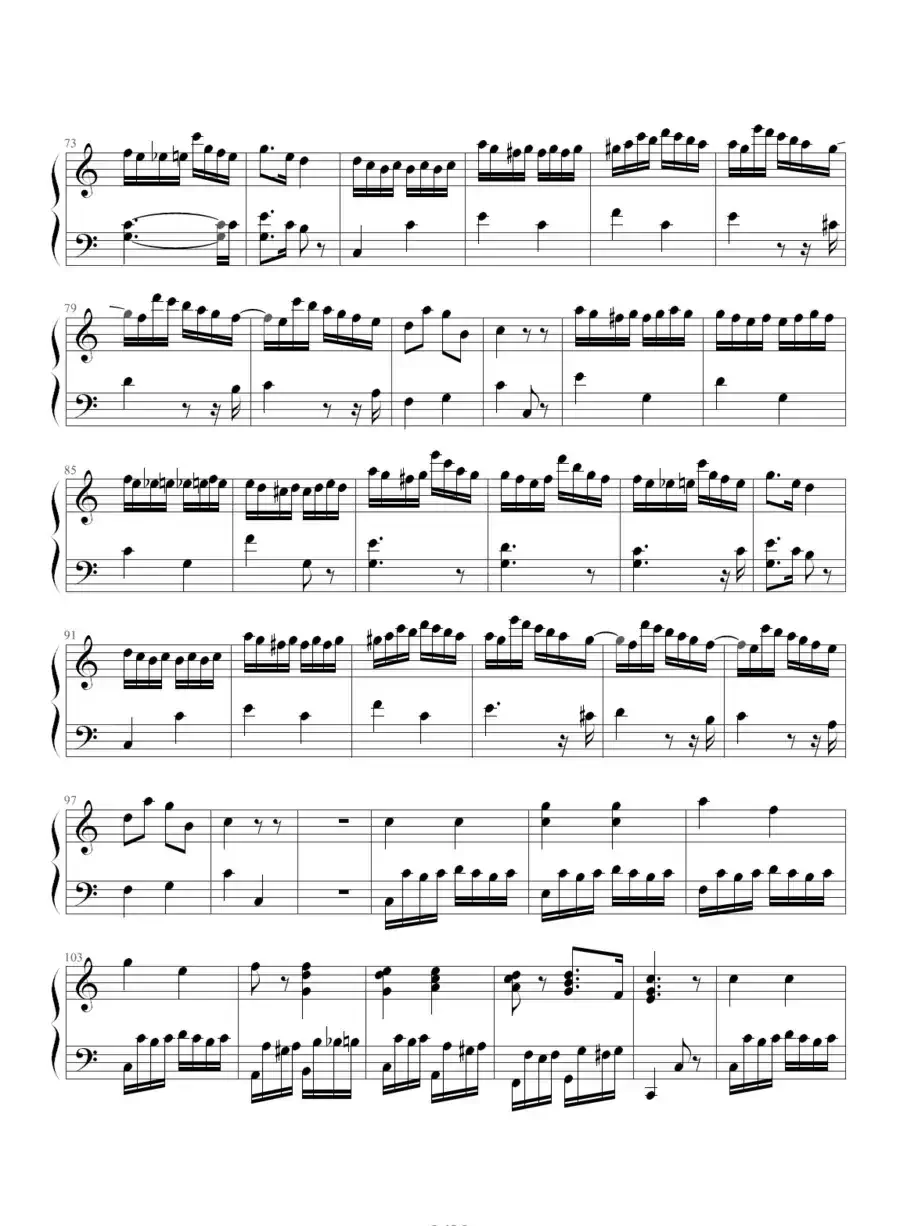 小星星变奏曲—莫扎特