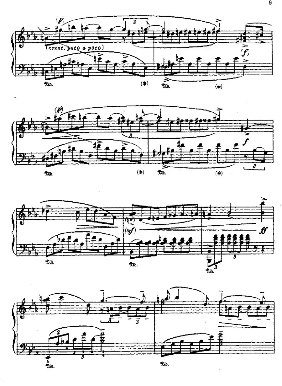 The Red Poppy Op.70（芭蕾舞剧《红罂粟》钢琴独奏版·2）