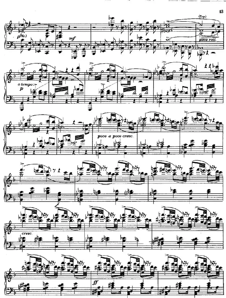Symphony No.3 in d Minor - Solo Piano（d小调第三交响曲·钢琴独奏版·Ⅰ）