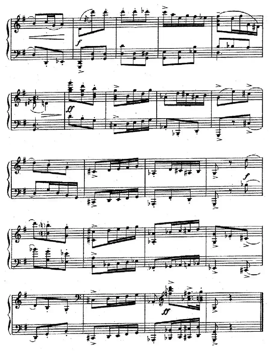 Ten Pieces from Cinderella Op.97（10首小品 - 选自舞剧《灰姑娘》·7）