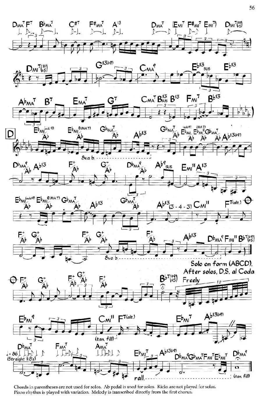 Body and Soul（爵士钢琴曲）