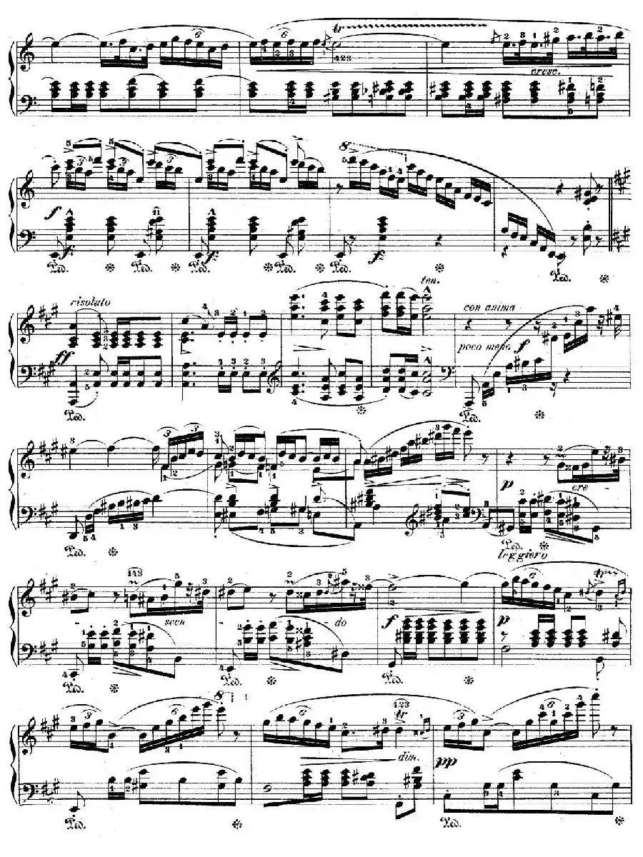 Bolero in C Major Op.19（C大调波莱罗舞曲）