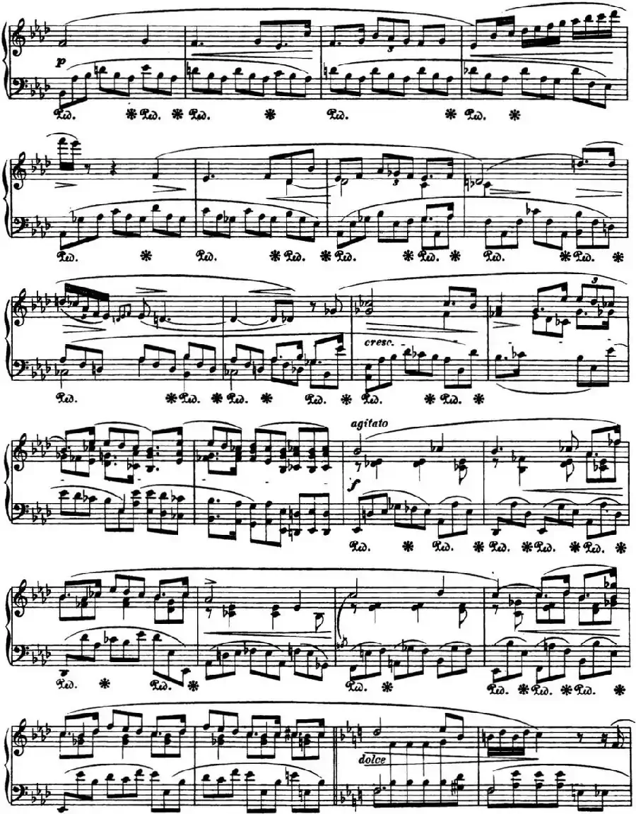 肖邦 幻想波兰舞曲 Op.61 降A大调 Polonaise