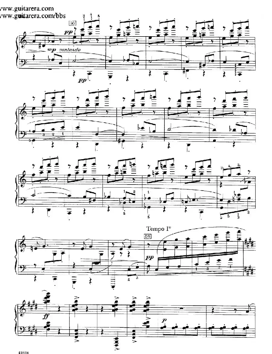 Souvenirs Op.28（纪念曲6. 加洛普舞曲）