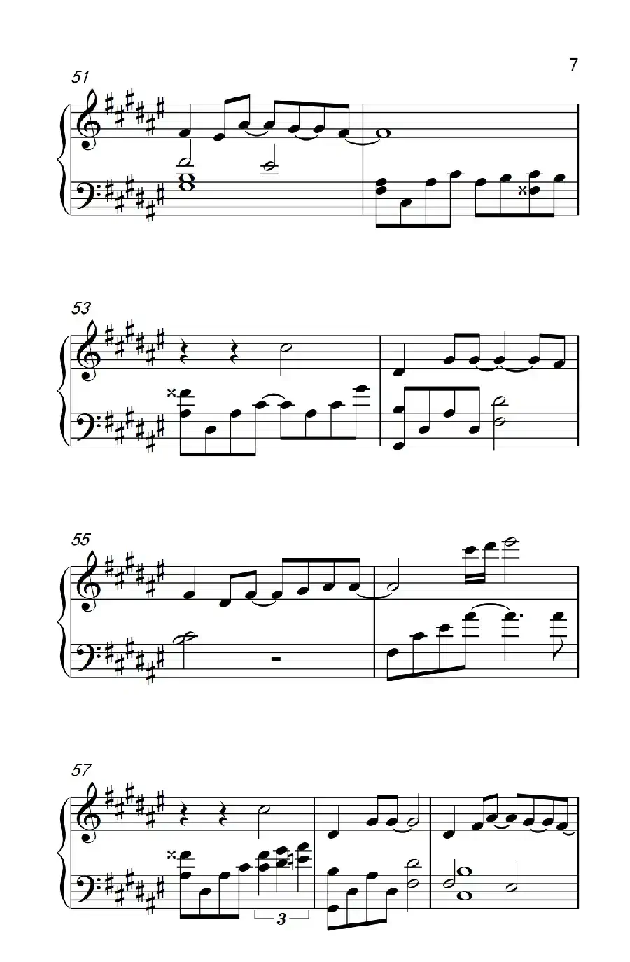 心酸(《弹吧音教》制谱版)