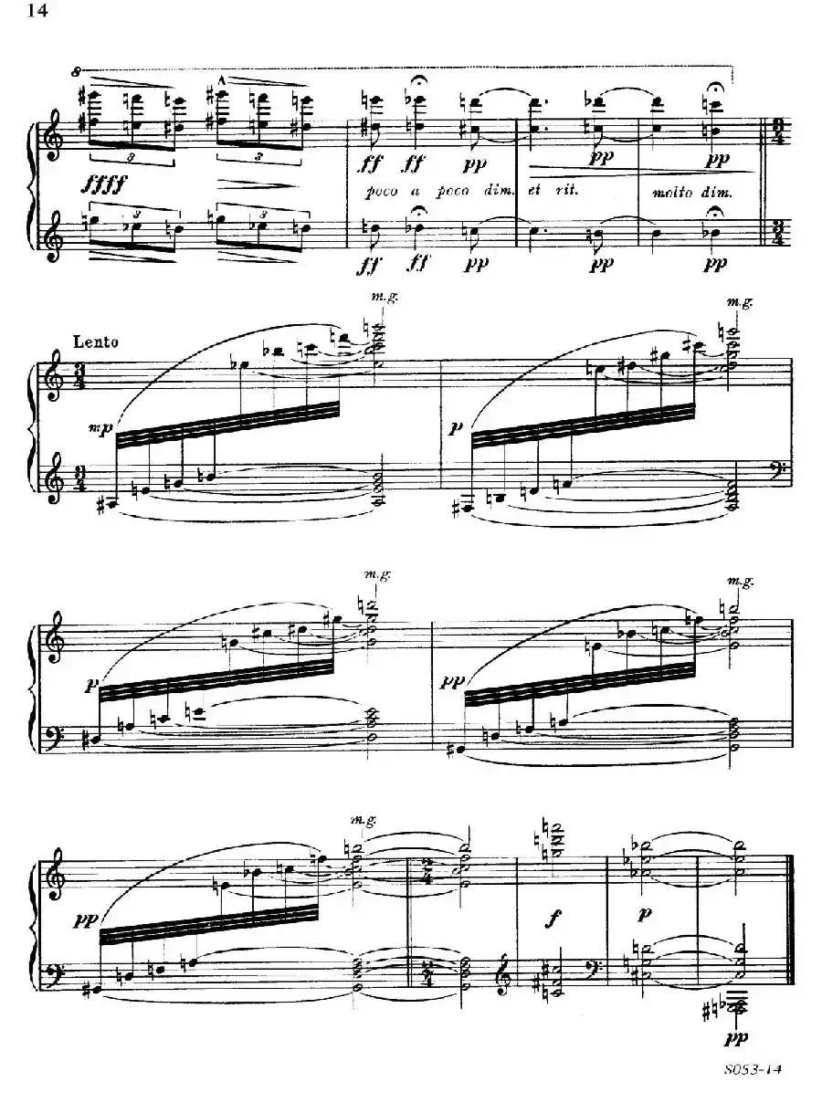 Impressions of The Thames Op.13 No.1（泰晤士河印象）