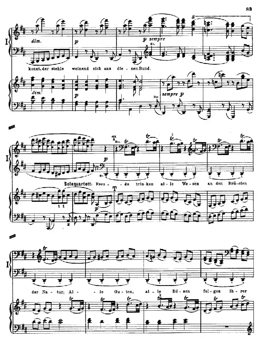 d小调第九交响曲 Op.125（双钢琴P83——92）