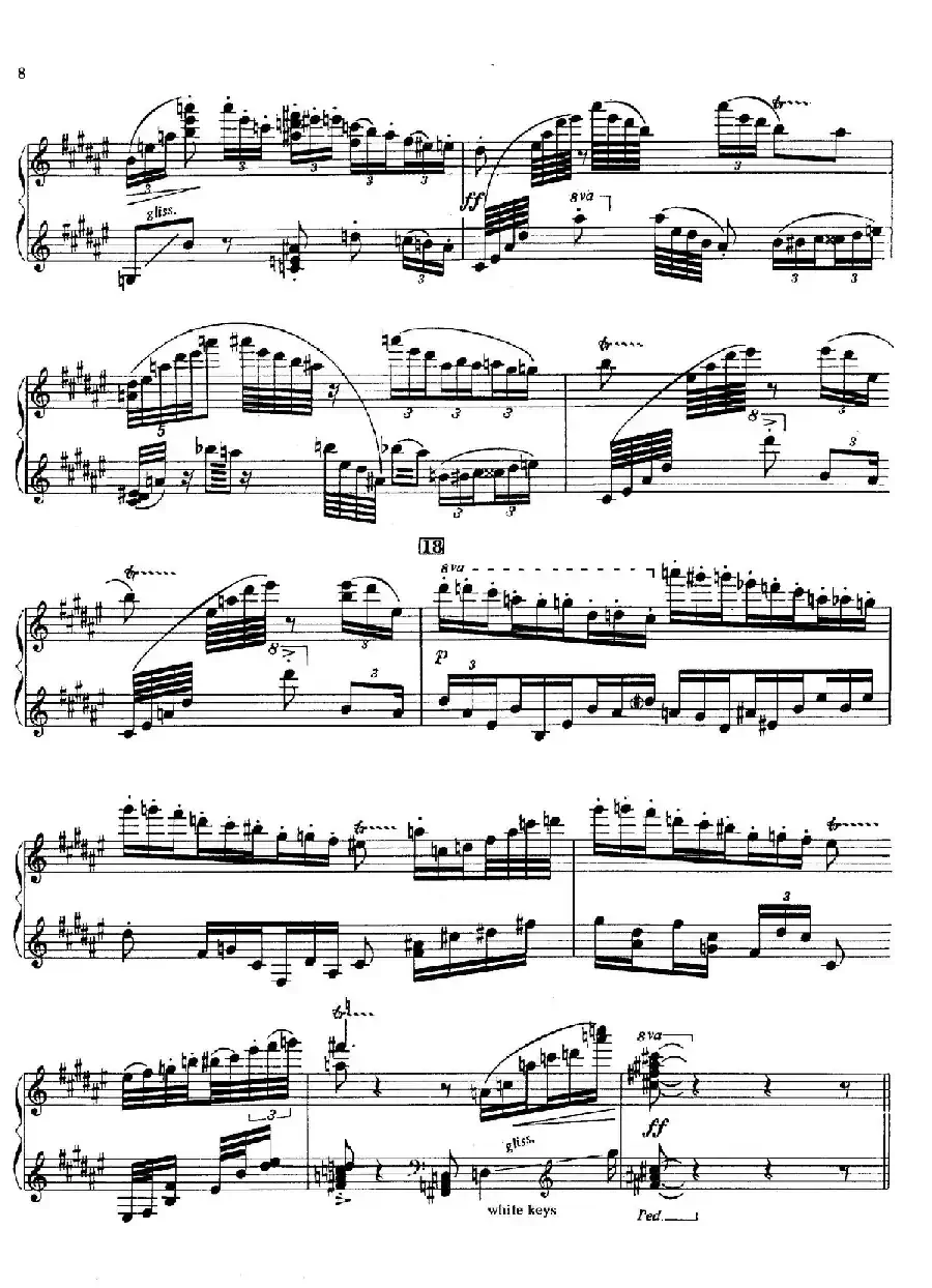 火鸟组曲 Firebird Suite（拉夫林改编钢琴独奏版）