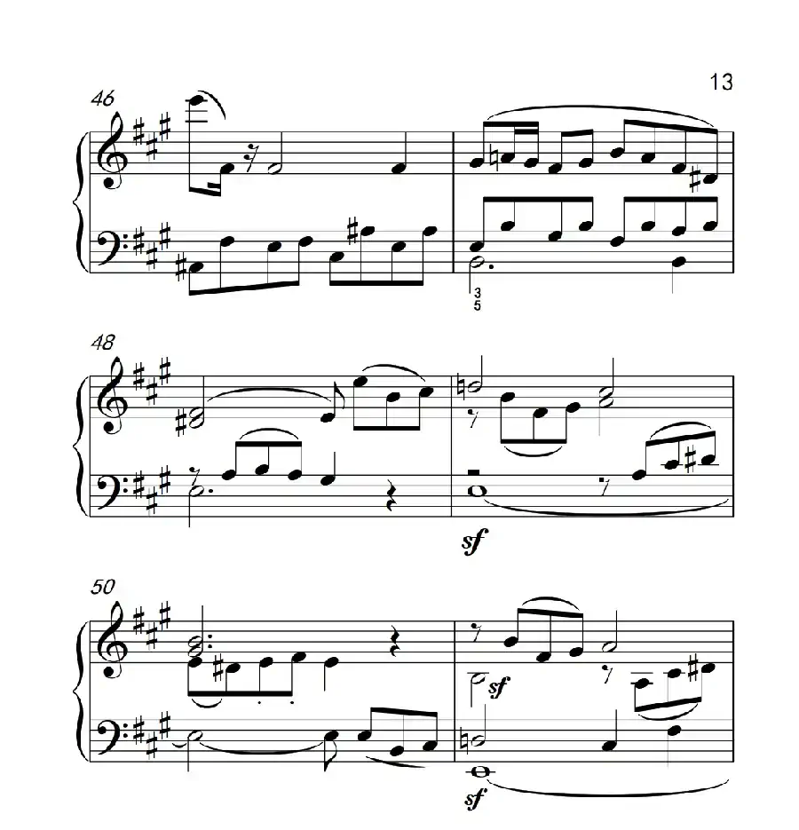 奏鸣曲 Opus 2 Nr.2 第四乐章(贝多芬奏鸣曲集 1)