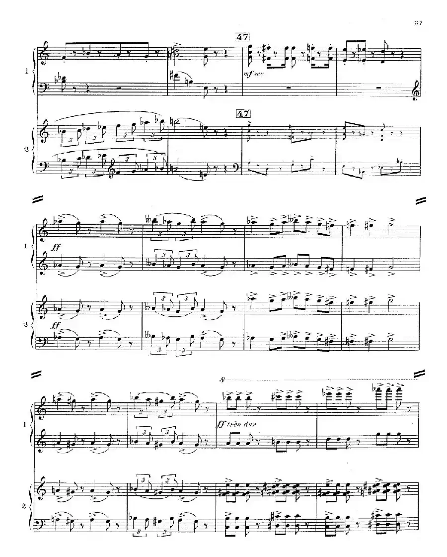 Concerto for 2 Pianos in d Minor（d小调双钢琴协奏曲· 第三乐章）
