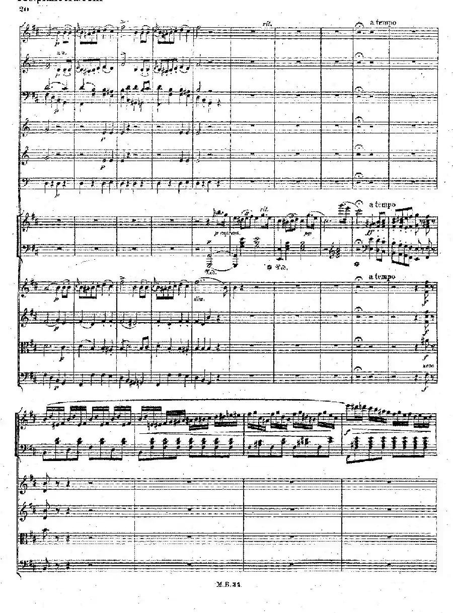 Capriccio Brillante in B Major Op.22（B大调华丽随想曲·钢琴+乐队总谱）