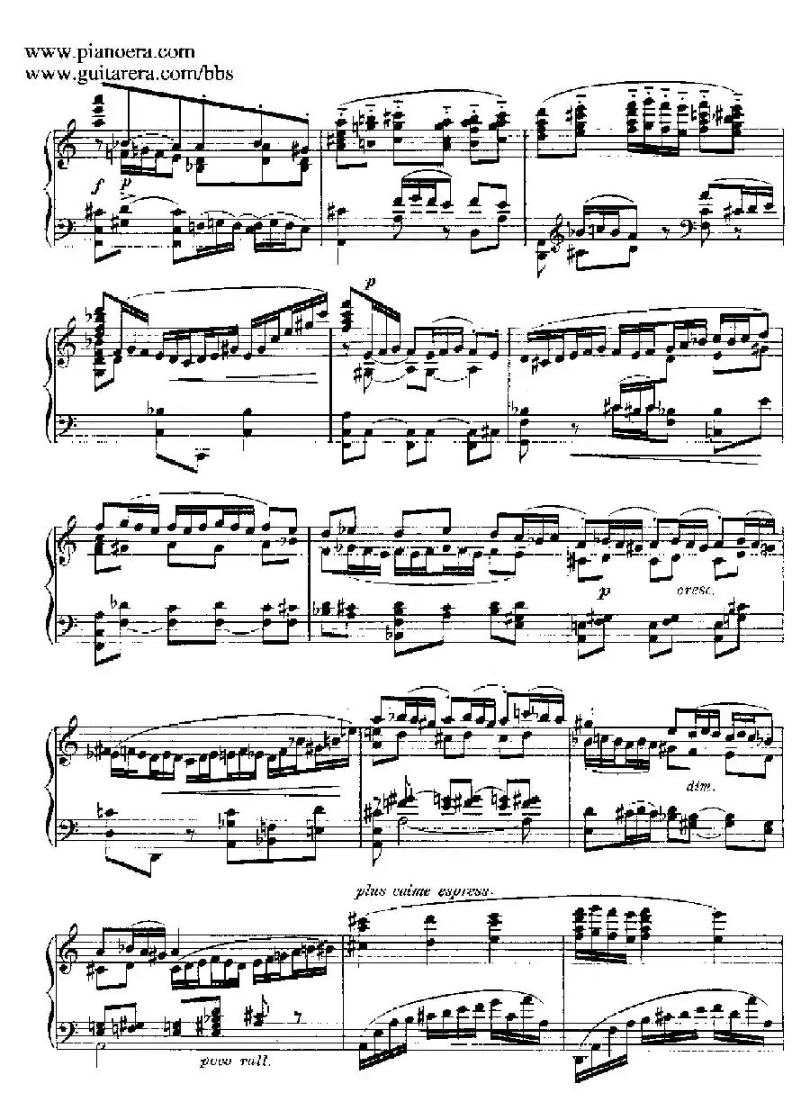 Goyescas（戈雅之画）（3. 烛光凡丹戈 El Fandango De Candil）