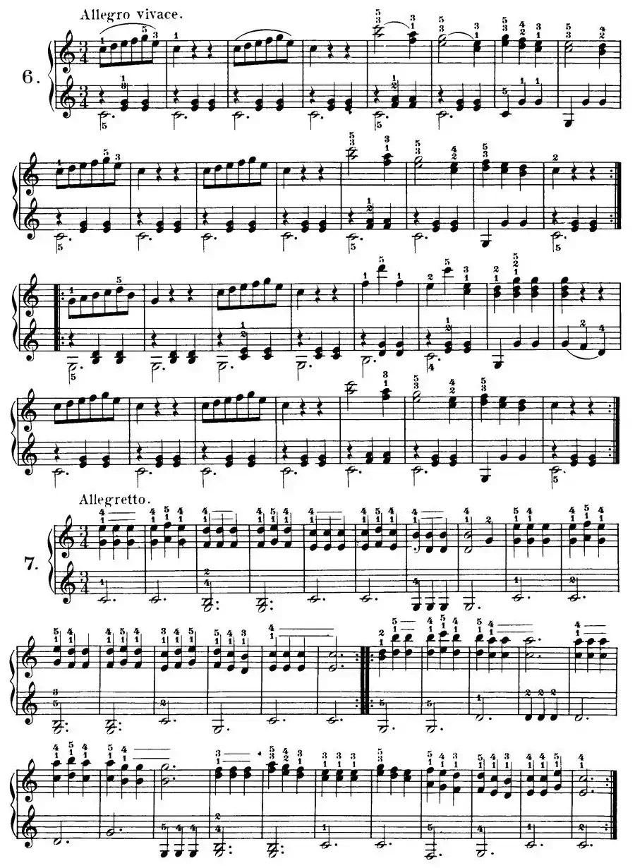 Czerny - 100 Progressive Studies Op.139 （1—21）