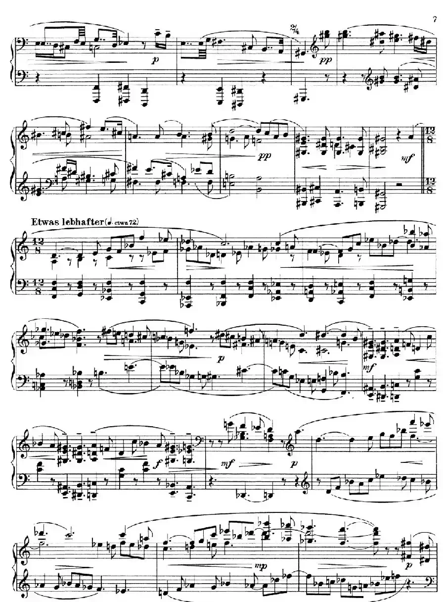 Piano Sonata No.1（第一钢琴奏鸣曲·Ⅱ）