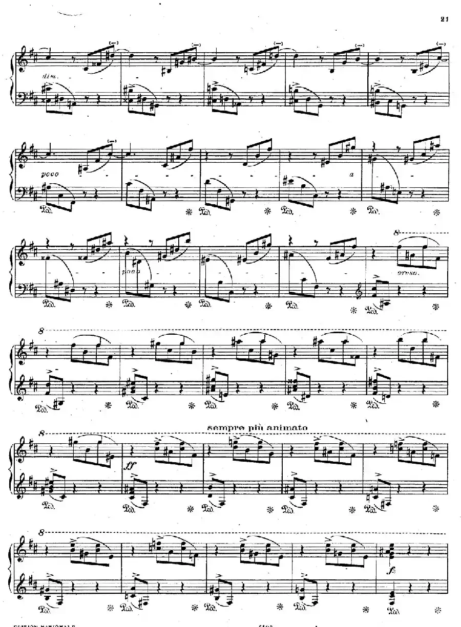 Scherzo No.1 in b Minor Op.20（b小调第一谐谑曲）