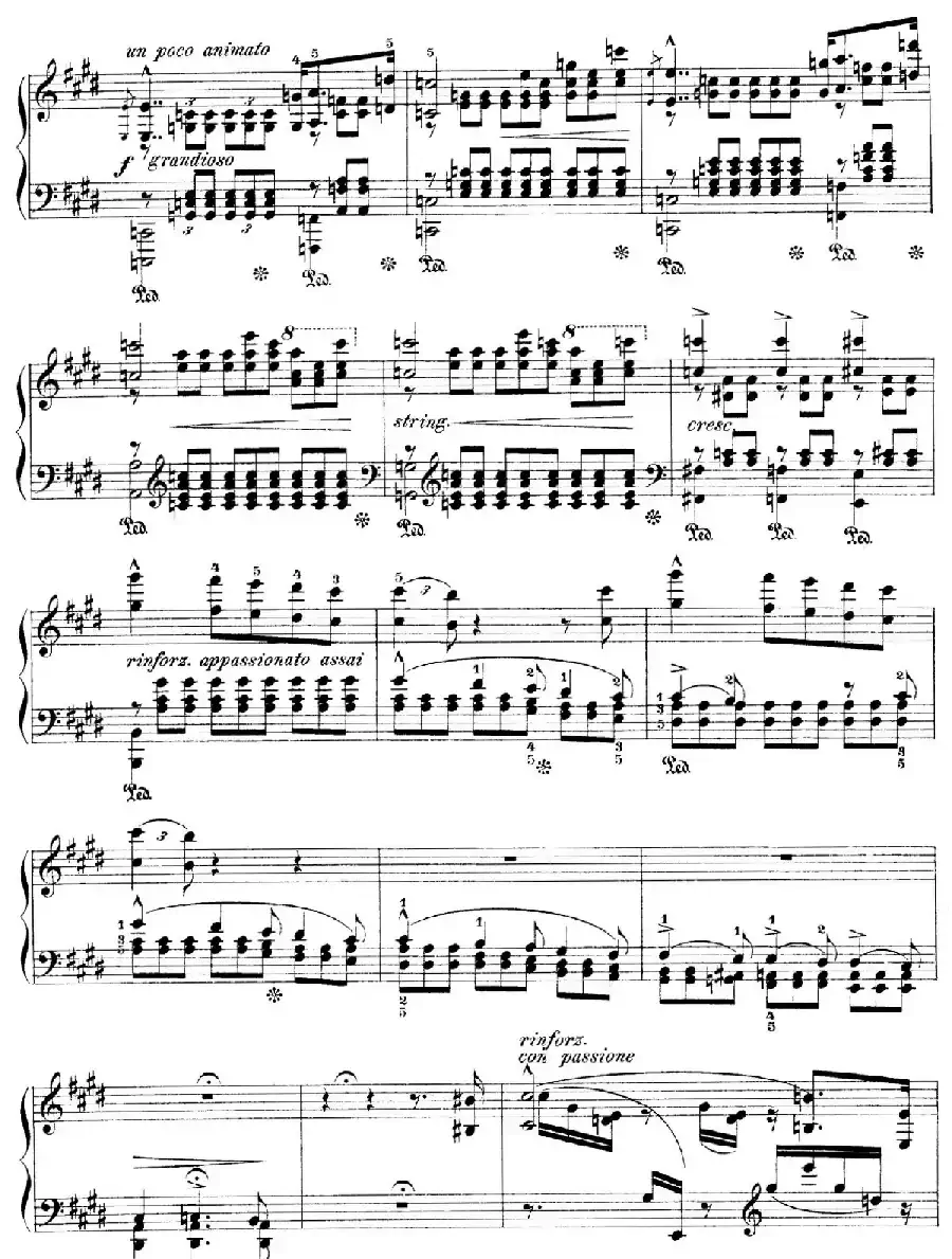 Notturnos S.541（3首夜曲“爱之梦”·2）