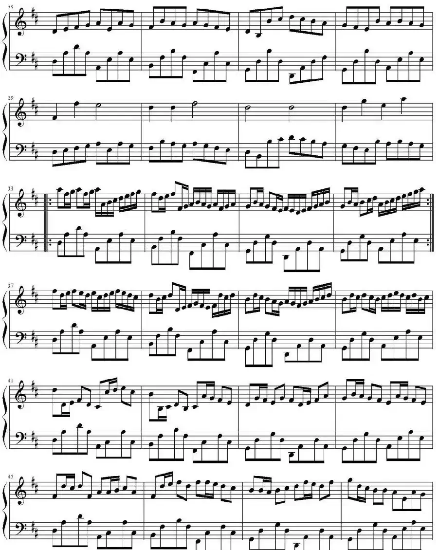 卡农（Johann Pachelbel作曲版）