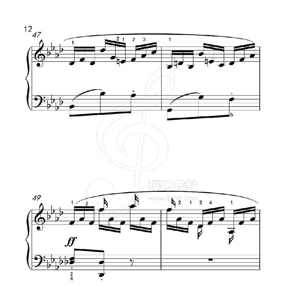 练习曲 57（克拉莫钢琴练习曲60首）