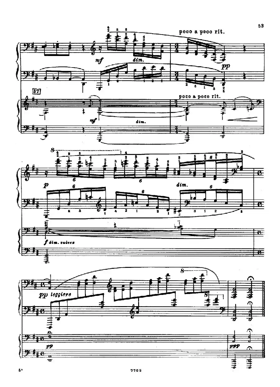 升f小调第一钢琴协奏曲 Op.1（双钢琴版）