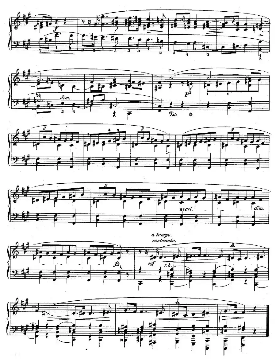 Trois Mazurkas Op.59（3首玛祖卡舞曲·3）