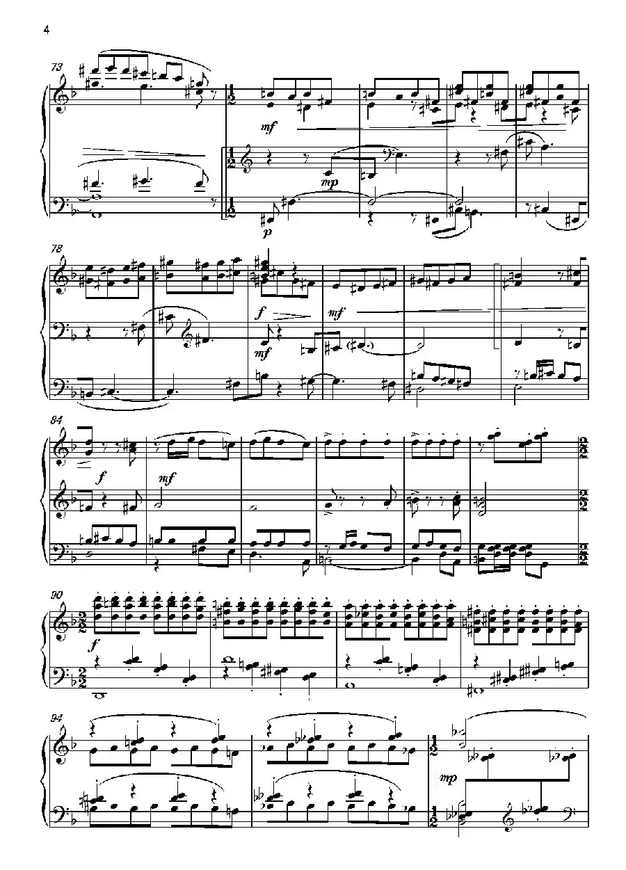 第三钢琴奏鸣曲“四季”PianoSonata the four seasons No.3