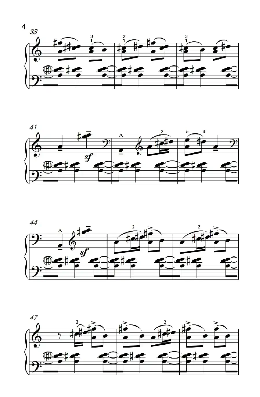 固定低音（巴托克 小宇宙 钢琴教程 6）