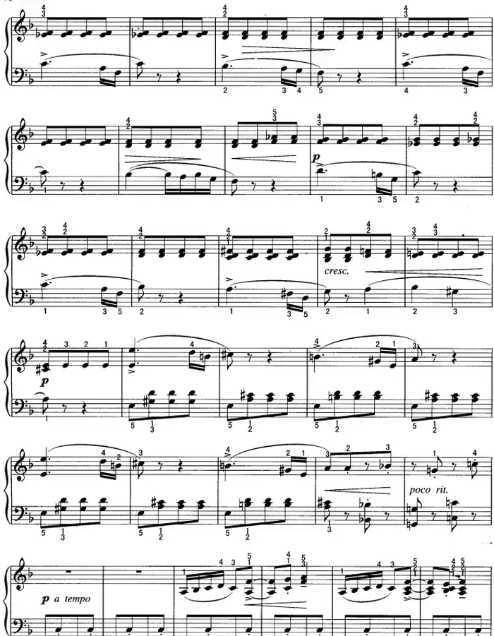 不可不弹的世界钢琴名曲：纺纱曲