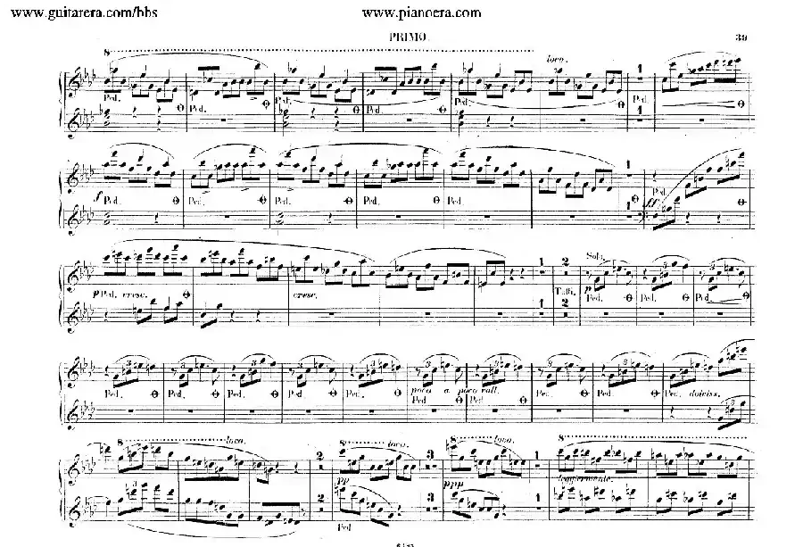 Piano Concerto No.2 in f Minor Op.21（f小调第二钢琴协奏曲·四手联弹版）