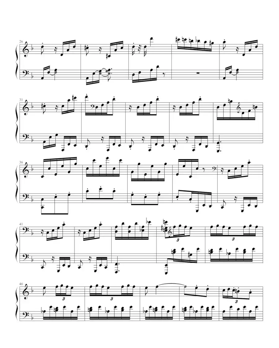 暴风雨(Beethoven's Sonata NO.17 Mov.3 )