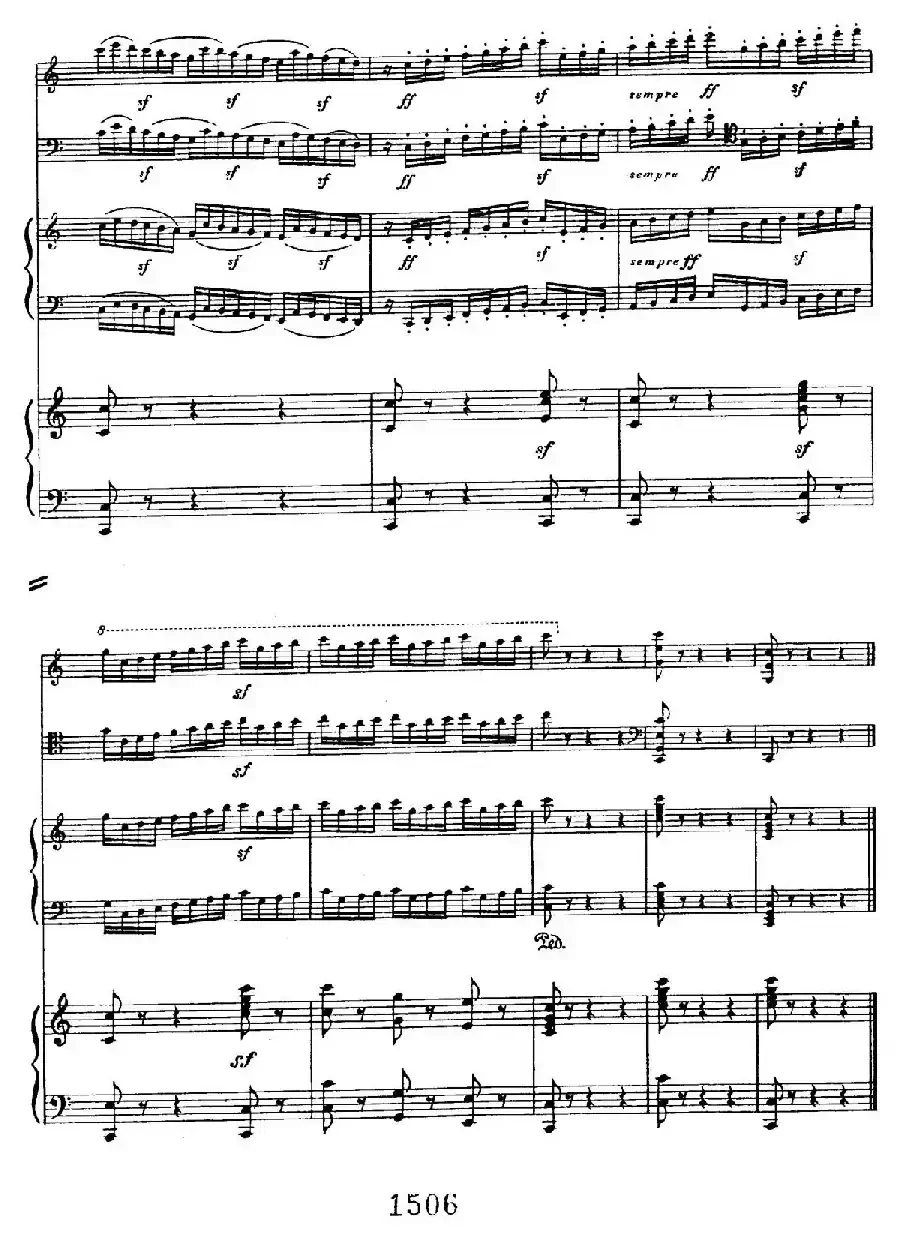 Triple Concerto in C Major Op.56（C大调三重协奏曲·双钢琴·Ⅲ）
