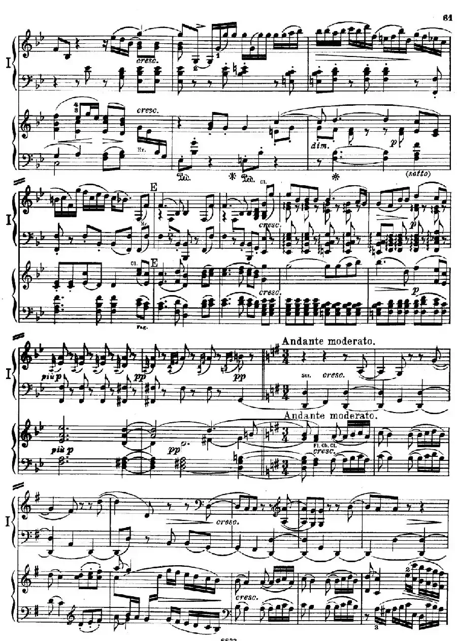 d小调第九交响曲 Op.125（双钢琴P53——62）