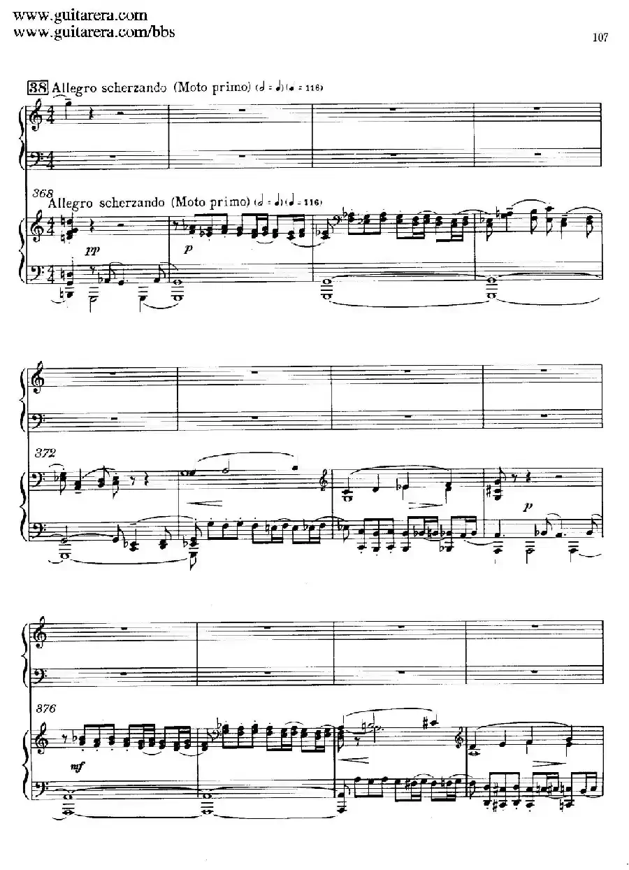 c小调第二钢琴协奏曲 Op.18（双钢琴·第三乐章）