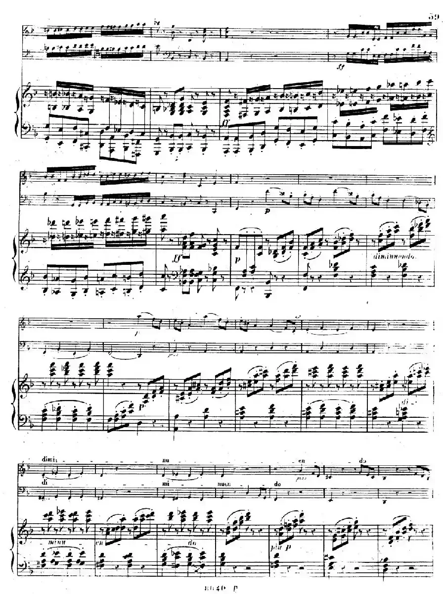 Piano Trio No.1 in d Minor Op.49（d小调第一钢琴三重奏·第四乐章）