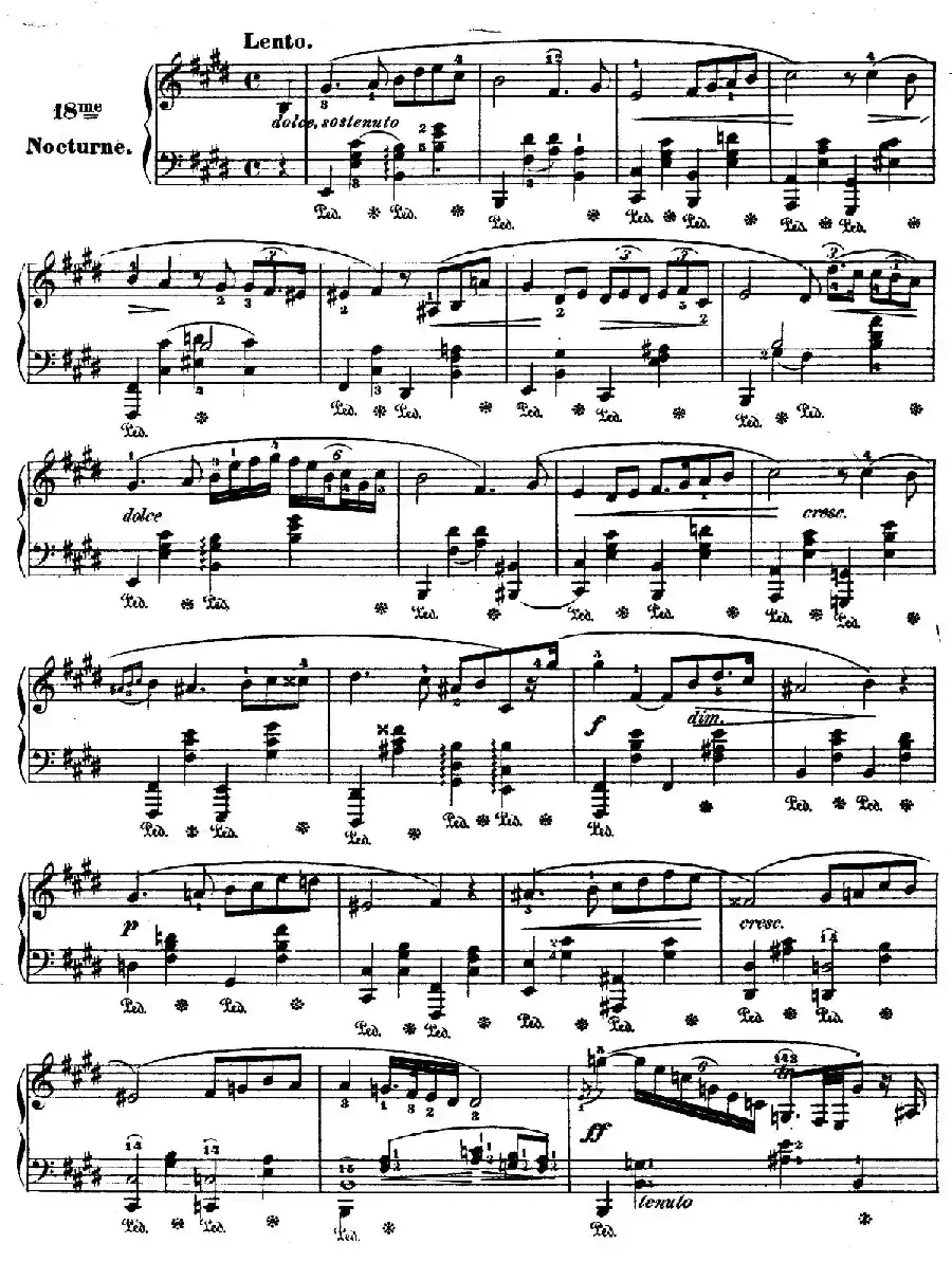 Deux Nocturnes（17——18）