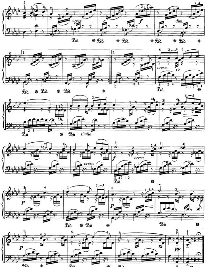 不可不弹的世界钢琴名曲：乘着歌声的翅膀