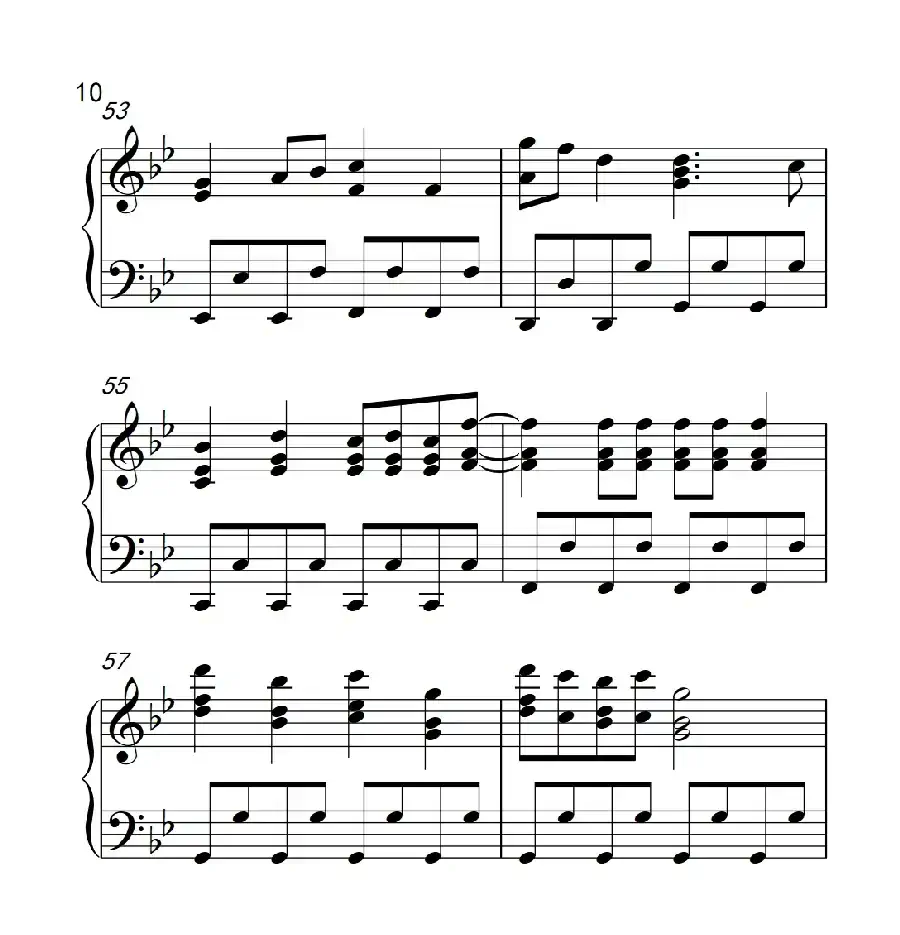 小苹果(《弹吧音教》制谱版)