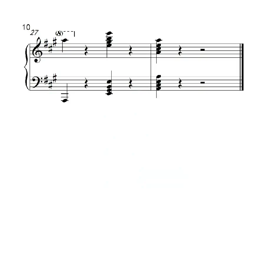 第四级A组 练习曲(中国音乐学院钢琴考级作品1~6级)