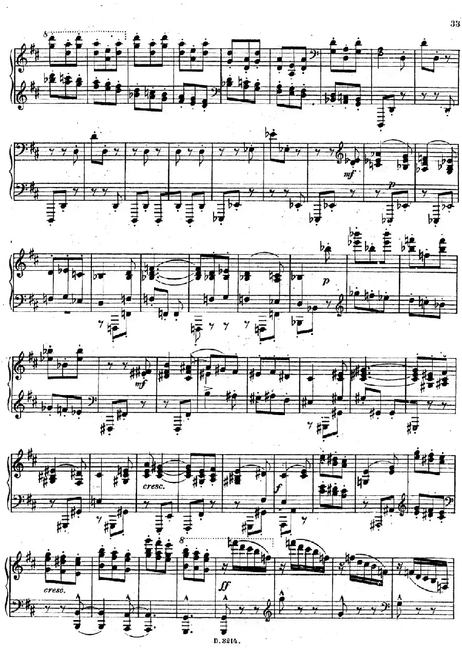 Four Pieces 4首小品 Op.2（Ⅳ）