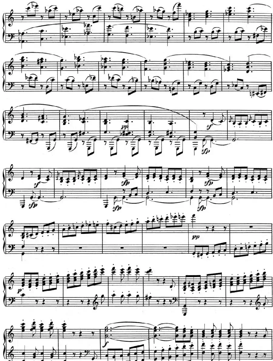 贝多芬钢琴奏鸣曲03 C大调 Op.2 No.3 C major