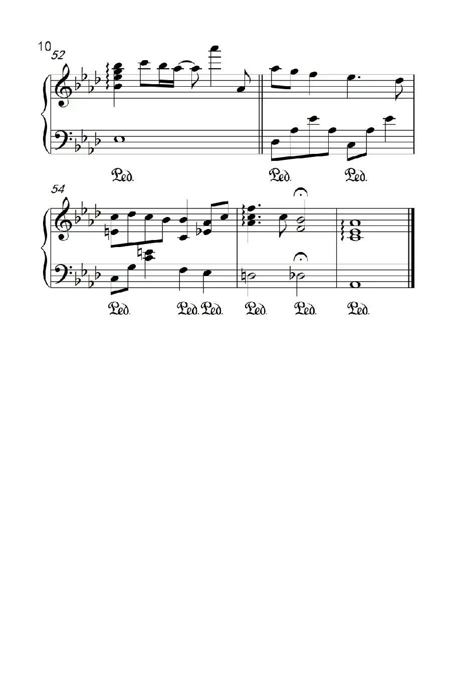 有个爱你的人不容易(《弹吧音教》制谱版)