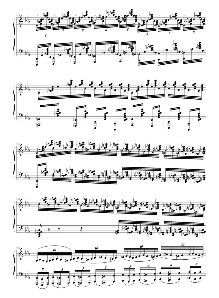 c小调练习曲（9632587410作曲版）